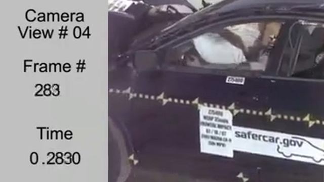 Краш-тест - Mazda CX-9 2007 (NHTSA) смотреть онлайн