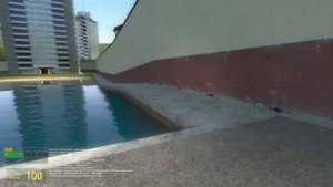 Побег от nextgen ботов в Garry's mod