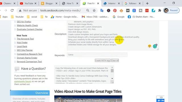 how to write seo friendly meta description wordpress and Blogger 2020 смотреть онлайн