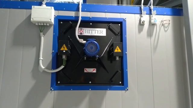 Электрический промышленный воздухонагреватель HiTTER E.