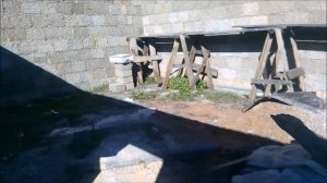 Гараж из арболитовых блоков. Строительство гаража часть 2.