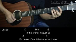 As It Was - Harry Styles | EASY Guitar Tutorial with Chords / Lyrics