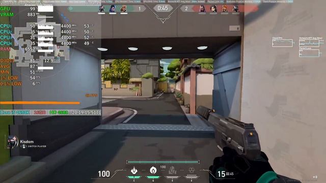 Core i5 4690K + HD Graphics 4600 = VALORANT смотреть онлайн