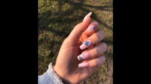 ПРОСТОЙ МАНИКЮР НА КВАДРАТНЫЕ НОГТИ 2021 | КВАДРАТНЫЙ МАНИКЮР