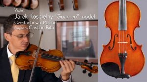 Jarek Koscielny Guarneri model violin, Poland / Cristian Fatu / at the Metzler Violin Shop