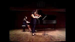 Faure violin sonata 1st movement