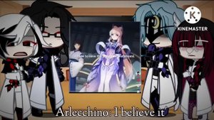 Genshin Impact Fatui reacts to the Traveler//Male MC