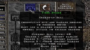 Diablo 2: Best Assasin melee build? Tigers Strike Dragon tail!