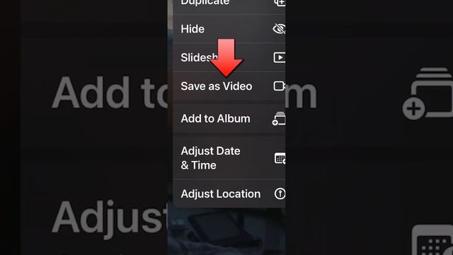 How to Save a live photo as a video on ios 16 2022!!