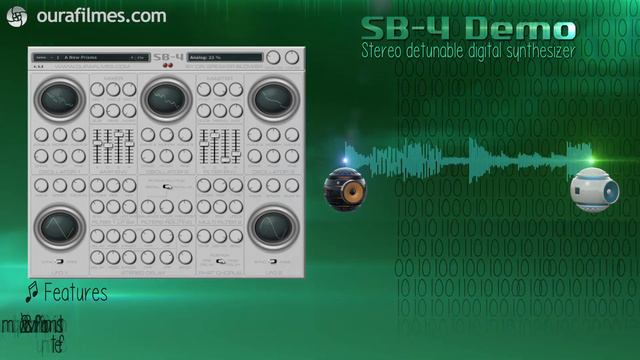 SB-4 VSTi DEMO - Stereo detunable digital synthesizer смотреть онлайн