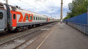 Электровоз ЭП2К-339 с поездом №129Ы Красноярск — Анапа