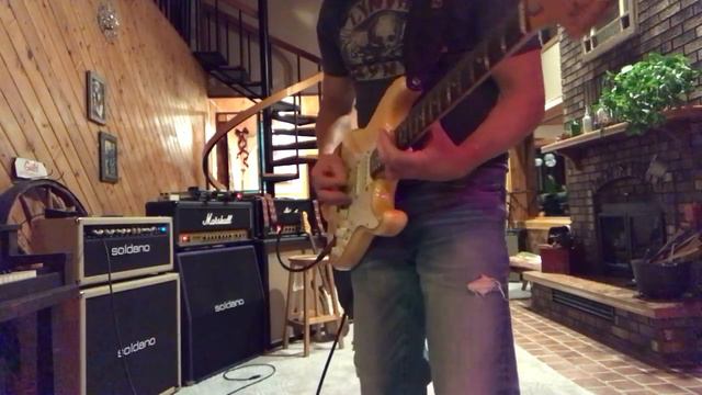 1975 100% Orig Aged to Yellow Fender Strat Eddie Vegas смотреть онлайн