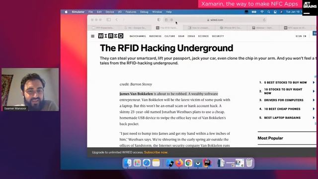 Xamarin, the way to make NFC Apps смотреть онлайн
