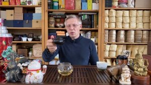 ОБЗОР ЧАЙНИКА Фан Гу 茶壶 КОПИЯ ДРЕВНОСТИ 仿古 из глины Юань Куан Хэй Чжу Ни 原矿黑朱泥