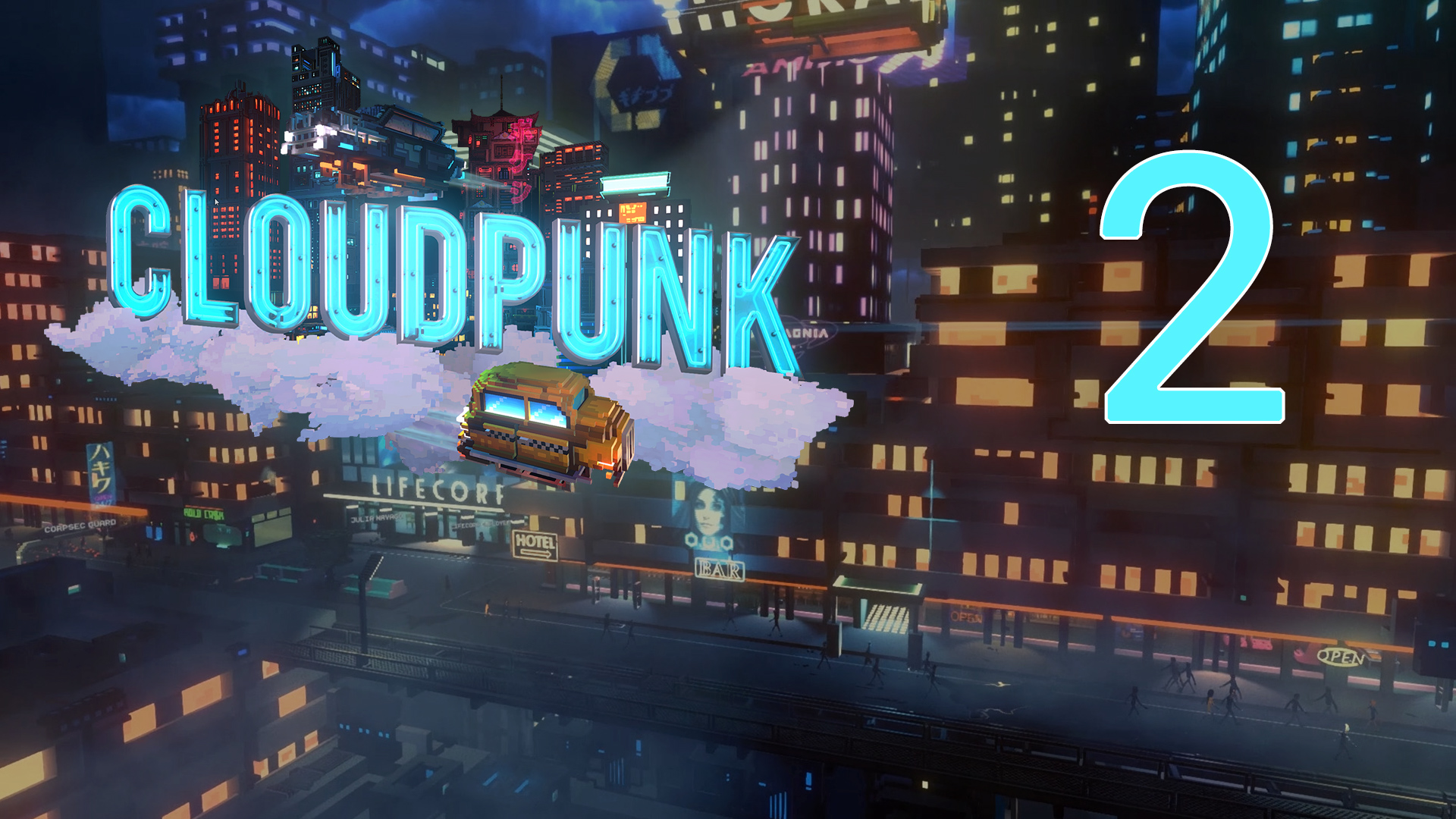 Cloudpunk - Прохождение игры на русском [#2] | PC (2020 г.)