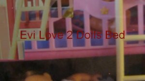 Evi Love 2 Dolls Bed