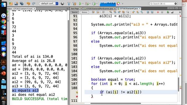 CIT1613#2914 Lecture V Chapter 9 Arrays смотреть онлайн