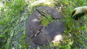 Коп чермета №26. Коп чермета в лесу.