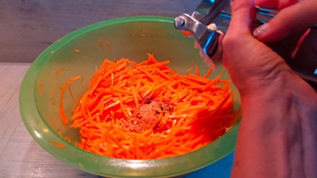 Морковь по корейски с шампиньонами смотреть онлайн