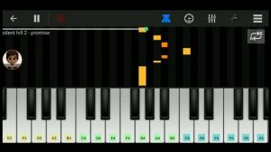 silent hill 2 - promise (perfect piano) mobile piano tutorial