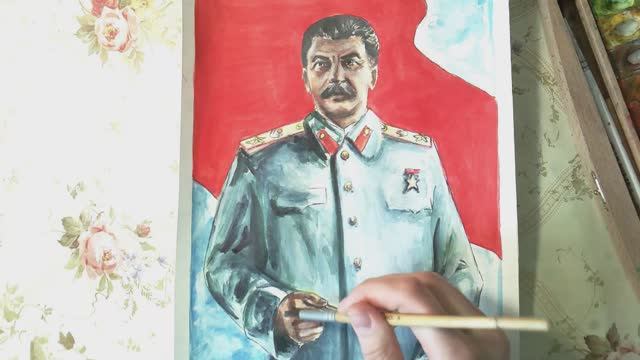 Портрет Иосифа Сталина