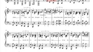 La Mer Charles Trenet Albert Lasry Piano Sheet MUSIC Tutorial | Море Шарль Тренет ноты пианино