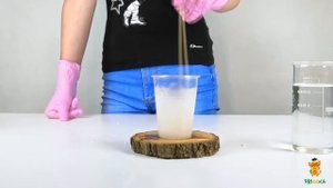 Тепловые качели. Хлорид кальция с водой и льдом
