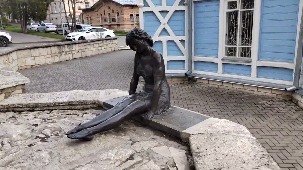 Прогулка по Цветнику в городе Пятигорске апрель 2022 смотреть онлайн