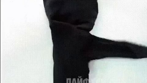 Как сложить кофту