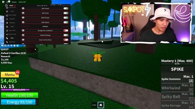 Roblox Blox Fruits Script GUI With Autofarms & Fruit Sniper (2023 Pastebin) смотреть онлайн