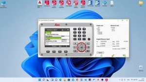 Leica TS07. Импорт каталога координат в формате .TXT