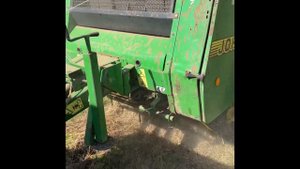 John Deere 590 в работе