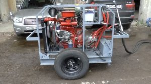 Гидростанция с дизельным двигателем