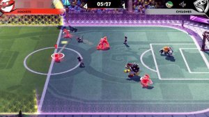 Mario Strikers Battle League - Donkey Kong Vs Diddy Kong