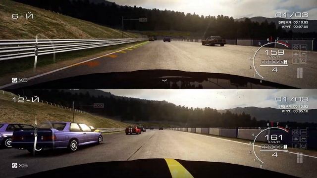 GRID Autosport Split Screen смотреть онлайн