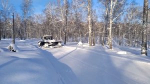 Ратрак для лыжной трассы. Skado techno Prinoth