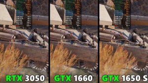 RTX 3050 VS GTX 1660 VS GTX 1650 SUPER - RYZEN 5600X - 10 GAMES