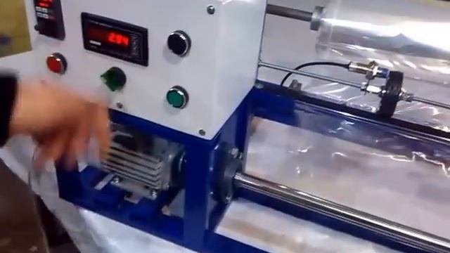 Станок для перемотки рукава и бумаги для запекания.