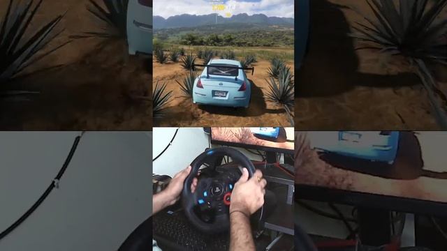 Taking shortcut to Destination - Modified Nissan 350Z #forzahorizon5 #viral #fh5 #g29 #nissan смотреть онлайн