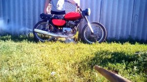 Как реагирует мотоцикл "Минск" на ДИЗЕЛЬНОЕ МАСЛО +18 !!!