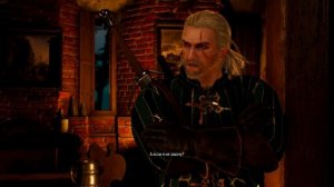 The Witcher 3 - Wild Hunt. Dialogue with Red Baron / Диалог с Красным Бароном.