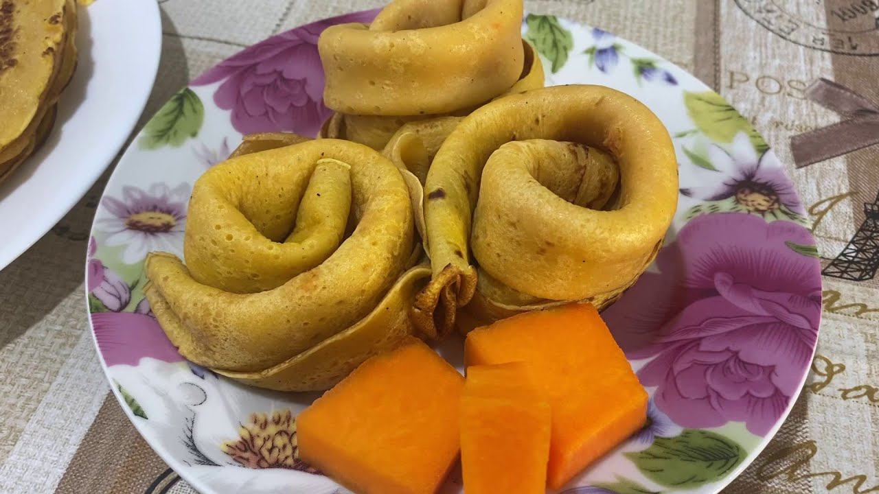 Они не успеют остыть, съедают со сковородки, Тонкие Вкусные Заварные Блинчики с Тыквой смотреть онлайн