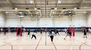 🏐 6 v 6 Game 1 | Volleyball Open Gym Spring Valley, San Diego | February 20, 2024