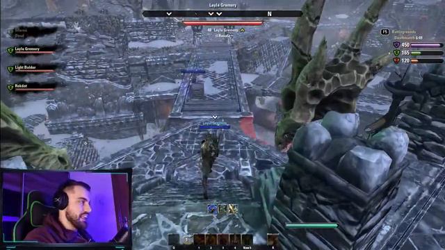 Elder Scrolls Online ! Dragonknight going into some PvE and PvP ! смотреть онлайн