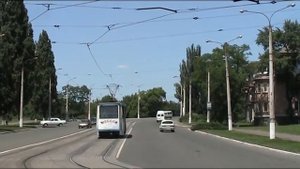 Die Straßenbahn in Jenakiewo - Трамвай в Енакиеве