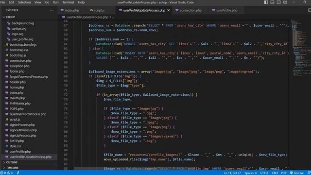 User Profile Updating Process: PHP Programming | Coding Tutorial | Web Programming 1