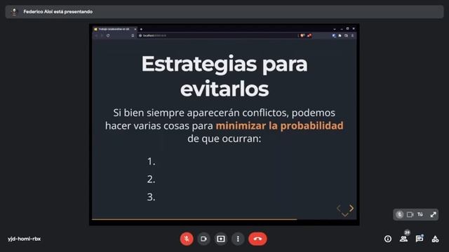 TALLER EN VIVO: Trabajo colaborativo en Git (parte 1) - resolución de conflictos