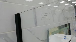 Душевой уголок AVS Трапеция TD 8106 Black (черный)