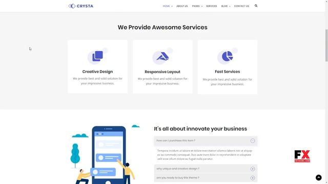 Crysta - Startup Agency and SasS Business WP Theme Edison Erskin смотреть онлайн