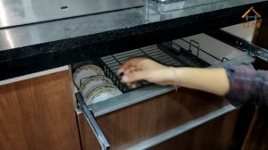 How to repair kitchen basket channel at home | Telescopic channel trick.